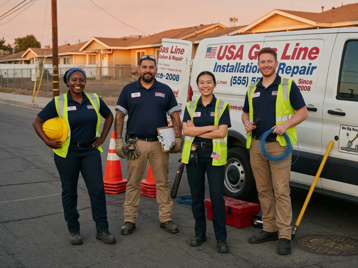 Gas Line Installation company in Red Mountain, CA